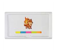 Azeeda 'Fire Wolf' Sticky Note Ruler Pad (ST00046155)