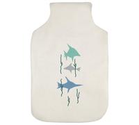 Azeeda 'Fish Amongst The Seaweed ' Hot Water Bottle Cover (HW00047483)