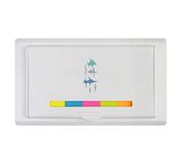 Azeeda 'Fish Amongst The Seaweed ' Sticky Note Ruler Pad (ST00044804)