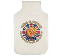 Azeeda 'Fish and Chips Appreciation Society' Hot Water Bottle Cover (HW00043805)