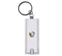 Azeeda 'Fisherman Big Catch' LED Torch Keyring - Compact Pocket Flashlight with Keychain - Handy Mini Light for Bags and Keys (KT00043362)