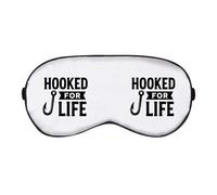 Azeeda 'Fishing Hooked for Life' Sleep/Travel Eye Mask (EY00031463)
