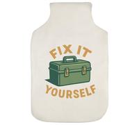 Azeeda 'Fix It Yourself Tool Box Home Repair' Hot Water Bottle Cover (HW00045110)
