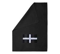 Azeeda 'Flag Of Cornwall' Black Cotton Tea Towel/Dish Cloth (TW00048491)