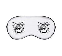 Azeeda 'Flight Combat Action' Sleep/Travel Eye Mask (EY00032283)
