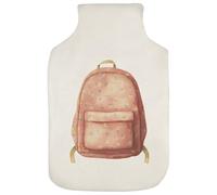 Azeeda 'Floral Pink Backpack' Hot Water Bottle Cover (HW00046098)