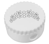 Azeeda 'Flower Crown Outline' Compact Pencil Sharpener (PS00056334)