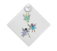 Azeeda 'Flower Fairies Playing ' Car Window Sign - 12cm (CG00042037)