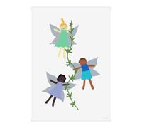 Azeeda 'Flower Fairies Playing ' Poster - A5 Portrait (PP00379710)