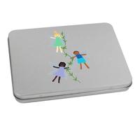 Azeeda 'Flower Fairies Playing ' Storage Tin - 170mm (TT00349095)