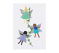 Azeeda 'Flower Fairies Playing ' Temporary Tattoo - A6 (TO00108763)