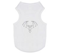 Azeeda 'Flying Bat' Pet Dog/Cat T-Shirt, M (PT00153162)