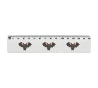 Azeeda 'Flying Bat' Plastic Ruler - 15cm (RL00117419)