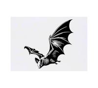 Azeeda 'Flying Bat' Temporary Tattoo - A6 (TO00099209)