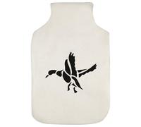 Azeeda 'Flying Duck Silhouette' Hot Water Bottle Cover (HW00051293)