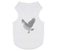 Azeeda 'Flying Goose' Pet Dog/Cat T-Shirt, M (PT00173066)