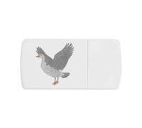 Azeeda 'Flying Goose' Pill Box with Tablet Splitter (PI00039667)