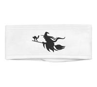 Azeeda 'Flying Witch With Cat' Beauty Headband (HB00044294)