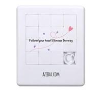 Azeeda 'Follow Your Heart' Sliding Puzzle (PZ00040443)