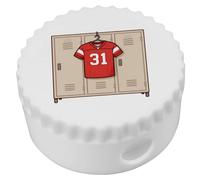 Azeeda 'Football Jersey' Compact Pencil Sharpener (PS00055127)
