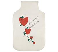 Azeeda 'Forever We are Entwined ' Hot Water Bottle Cover (HW00043617)