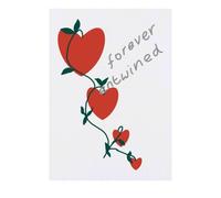 Azeeda 'Forever We Are Entwined ' Temporary Tattoo - Water Resistant, Skin-Safe, Non-Toxic Transfer (TO00089843)