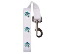 Azeeda 'Forget Me Not Flower & Bud' Dog Lead/Leash (DL00029248)