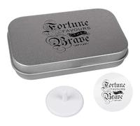 Azeeda 'Fortune Favours The Brave' Golf Markers Gift Set (GO00078217)