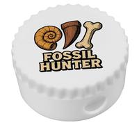 Azeeda 'Fossil Hunter' Compact Pencil Sharpener (PS00050931) | Small Stationery Tool for School, Office, Art and Drawing