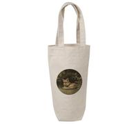 Azeeda 'Fox in Forest' Cotton Wine Bottle Gift/Travel Bag (BL00050362)