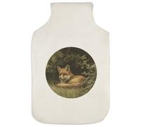 Azeeda 'Fox in Forest' Hot Water Bottle Cover (HW00050295)