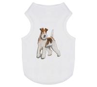 Azeeda 'Fox Terrier' Pet Dog/Cat T-Shirt, XS (PT00085624)