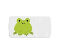 Azeeda 'Fred The Frog' Pill Box with Tablet Splitter (PI00041951)