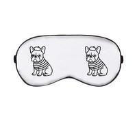 Azeeda 'French Bulldog' Sleep/Travel Eye Mask (EY00030446)