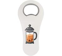 Azeeda 'French Press' Bottle Opener Fridge Magnet (BO00102606)