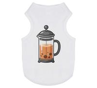Azeeda 'French Press' Pet Dog/Cat T-Shirt, S (PT00180825)