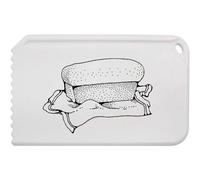 Azeeda 'French Slice Bread' Plastic Ice Scraper (IC00048043)