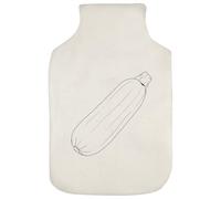 Azeeda 'Fresh Courgette' Hot Water Bottle Cover (HW00041204)