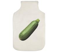 Azeeda 'Fresh Courgette' Hot Water Bottle Cover (HW00041205)