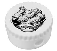Azeeda 'Fried Chicken Pieces' Compact Pencil Sharpener (PS00058256)