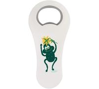 Azeeda 'Frog Dancing in The Rain' Bottle Opener Fridge Magnet (BO00104766)