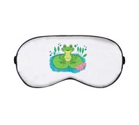 Azeeda 'Frog On A Lily Pad' Sleep/Travel Eye Mask (EY00033147)