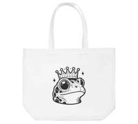 Azeeda 'Frog Prince' Tote Shopping Bag For Life (BG00080688)