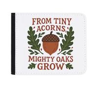 Azeeda 'from Tiny Acorns Mighty Oaks Grow' Wallet (WL00033025)