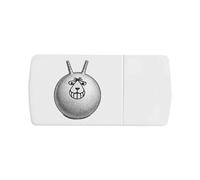 Azeeda 'Funky Space Hopper' Pill Box with Tablet Splitter (PI00043279)