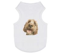 Azeeda 'Funny Brown Cockapoo' Pet Dog/Cat T-Shirt, S (PT00188601)