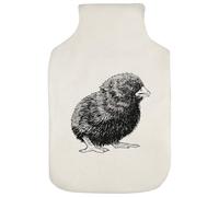 Azeeda 'Funny Chick' Hot Water Bottle Cover (HW00044808)