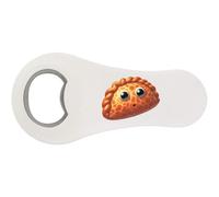 Azeeda 'Funny Cornish Pasty' Bottle Opener Fridge Magnet (BO00096535)