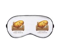 Azeeda 'Funny Couch Potato' Sleep/Travel Eye Mask (EY00031861)
