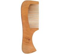Azeeda 'Funny Cute Potato Eating Chips' Wooden Comb (HA00064029)